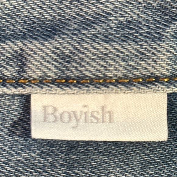Boyish Women's Button-fly High Rise Blue Jeans Size 30 - Picture 9 of 16